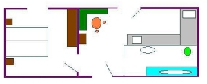 Appartement-2-Personen-Haus-Christoph